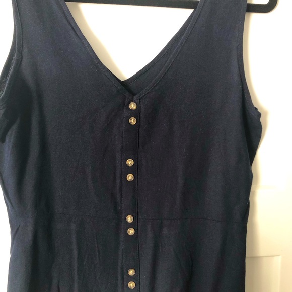 Peplum linen tank - Picture 1 of 3